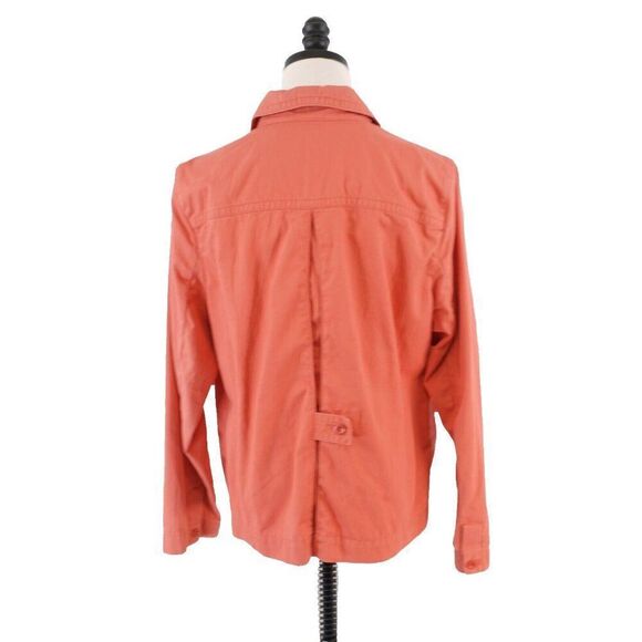 Eddie Bauer PXL Legend Wash‎ Canvas Peach Utility Jacket - Picture 6 of 11